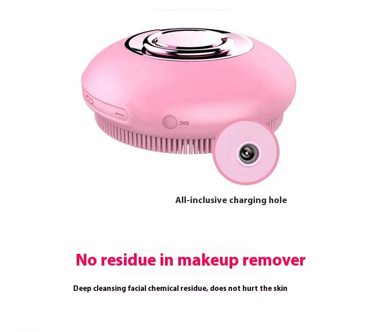 Silicone face cleaning brush electric cleaning brush face washing machine mini electric facial cleanser silicone facial cleanser