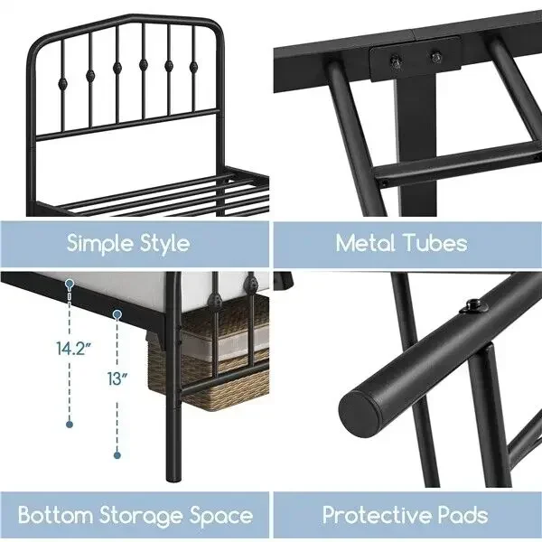 Thumbnail 4 - #19 Metal Platform Beds Comparison Guide