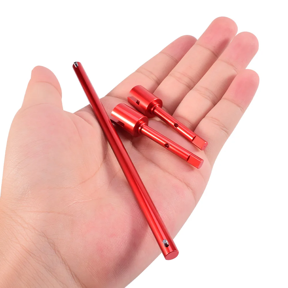 9IMOD Aluminum Alloy Main Drive Shaft Central Transmission Shaft for TT02 TT02B 1/10 RC Touring Car Upgrade Part