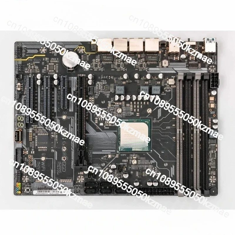 D-1581 NAS main board, mini ITX board with 6 SATA ports and dual 2.5G Ethernet for home servers and storage systems