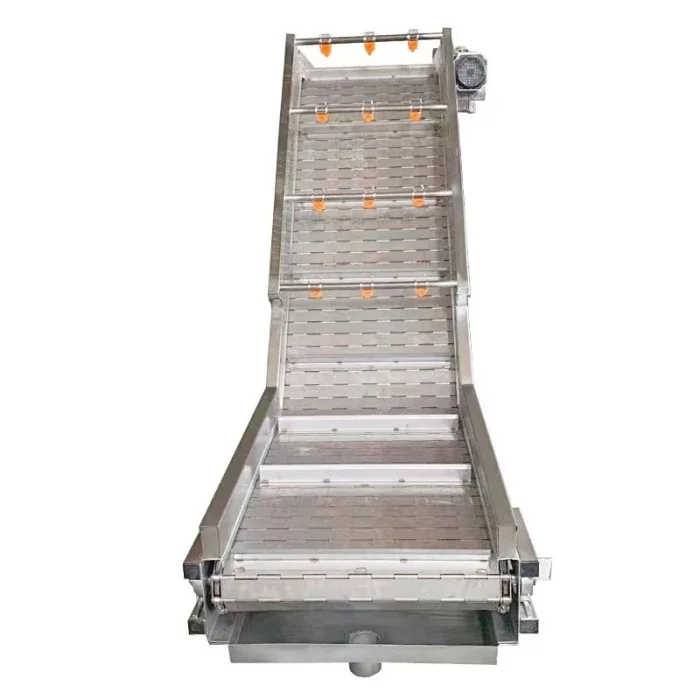 

Food Grade Inclined Belt Conveyor Elevator