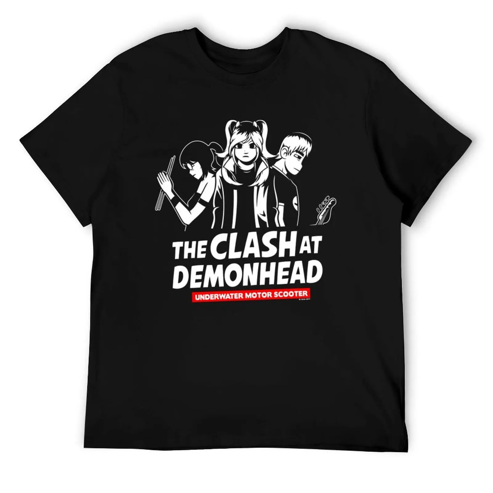 

Футболка Clash At Demonhead, мужская футболка, дизайнерская футболка, мужская роскошная футболка