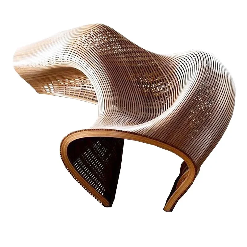 

Outdoor Shopping Mall Lobby Leisure Seat Customized Hotel Lobby Airport Public Art Creative Special Shaped Rest Bench