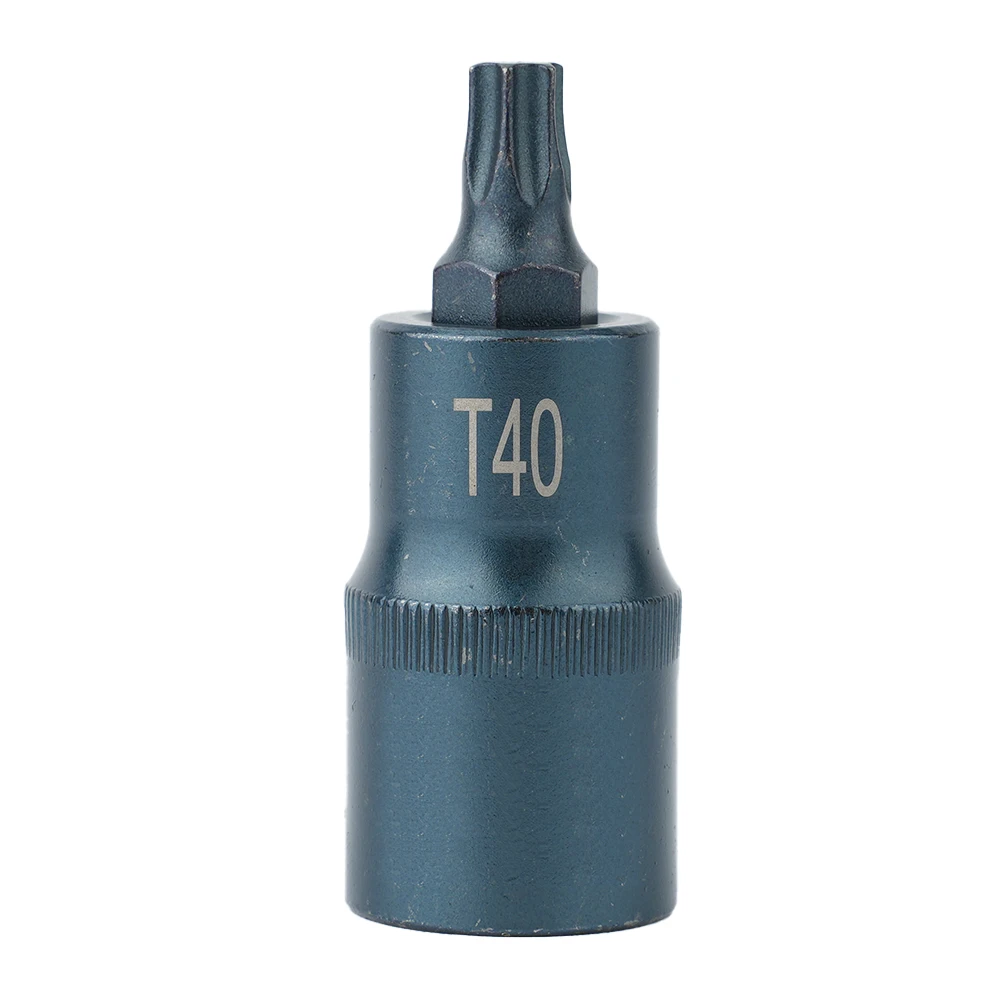 1pc torx schrauben dreher buchse 1/2 zoll torx buchse adapter legierung stahl buchse bit adapter T30-T70 handwerkzeug schlüssel buchsen teile