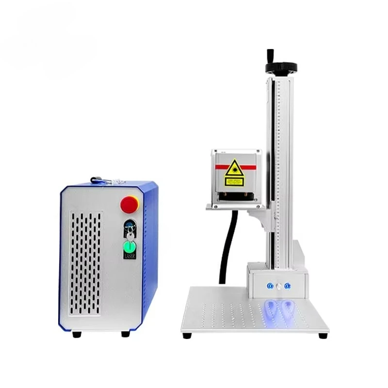 Mesin Pemotong dan Pengukir Galvo Co2 3D Akrilik 100w untuk Kaca, Penanda Logo DIY, Pengukiran Kayu 110*110mm