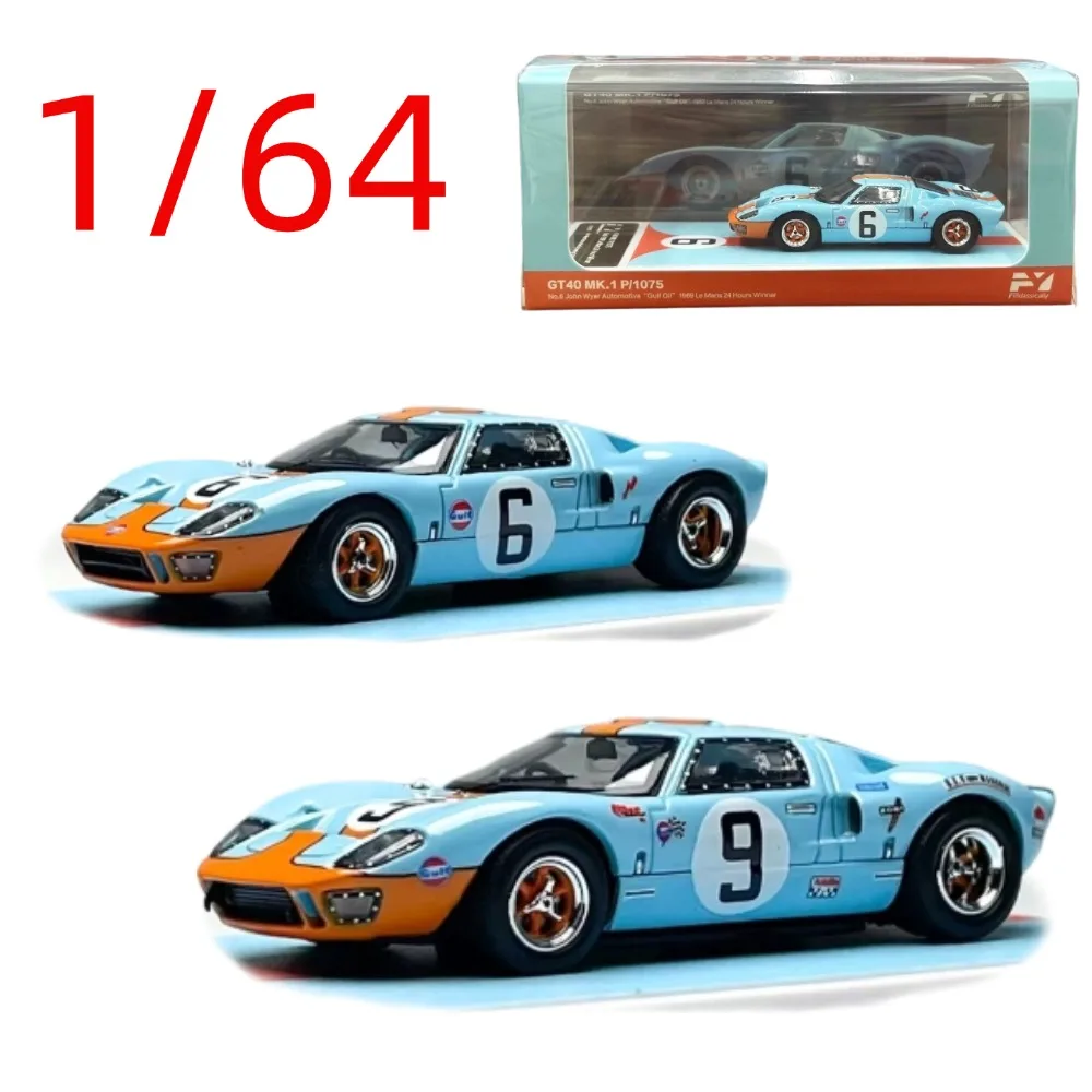 

Модель гоночного автомобиля Ford GT40 MK1 Le Mans в масштабе 1/64, литая под давлением, из сплава, классическая спортивная модель Ford GT40 MK1 Le Mans, подарки, игрушки, для демонстрации