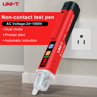 UNI-T UT12D AC Voltage Tester Detector Non-contact Indicator Pencil Stick 12V-1000V Electric Power LED Light Sensor Meter