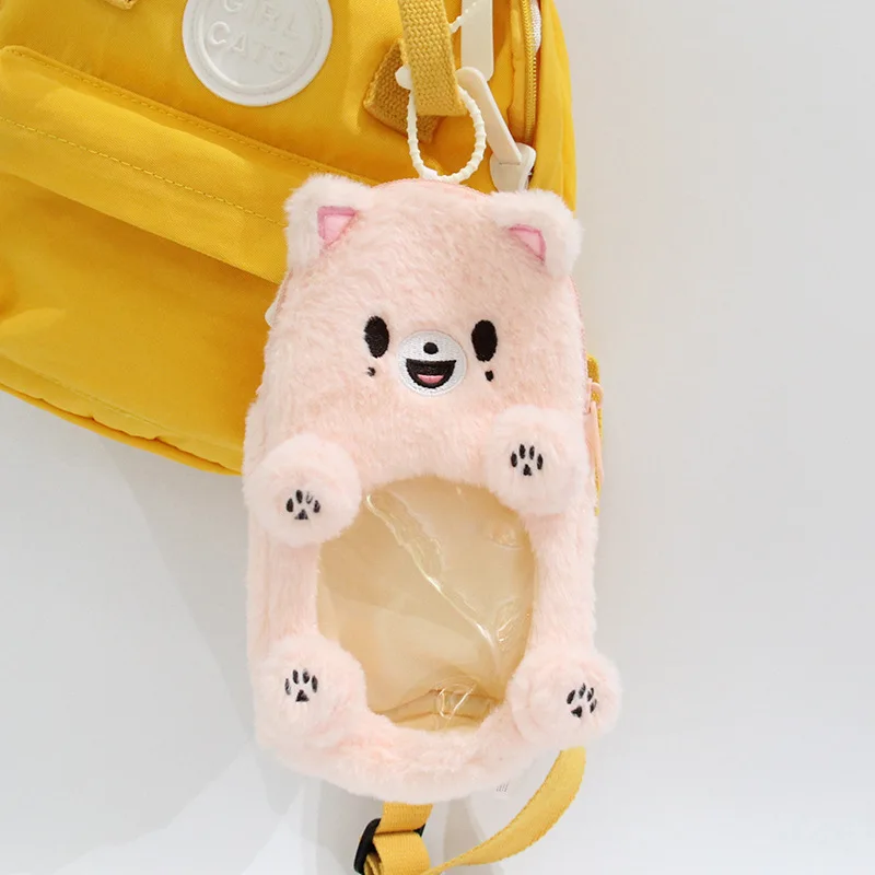 New SKZOO Stray Kids Plush Doll Keychain Cute Creative Zero Money Bag Toy Pendant Plush Animal Doll Pendant Children's Festival