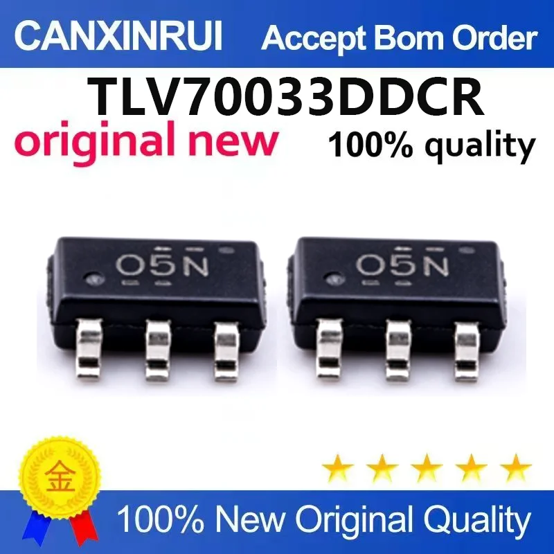 (5pcs-100pcs)New original TLV70033DDCR SOT23-5 voltage regulator LDO chip fixed at 3.3V 200mA