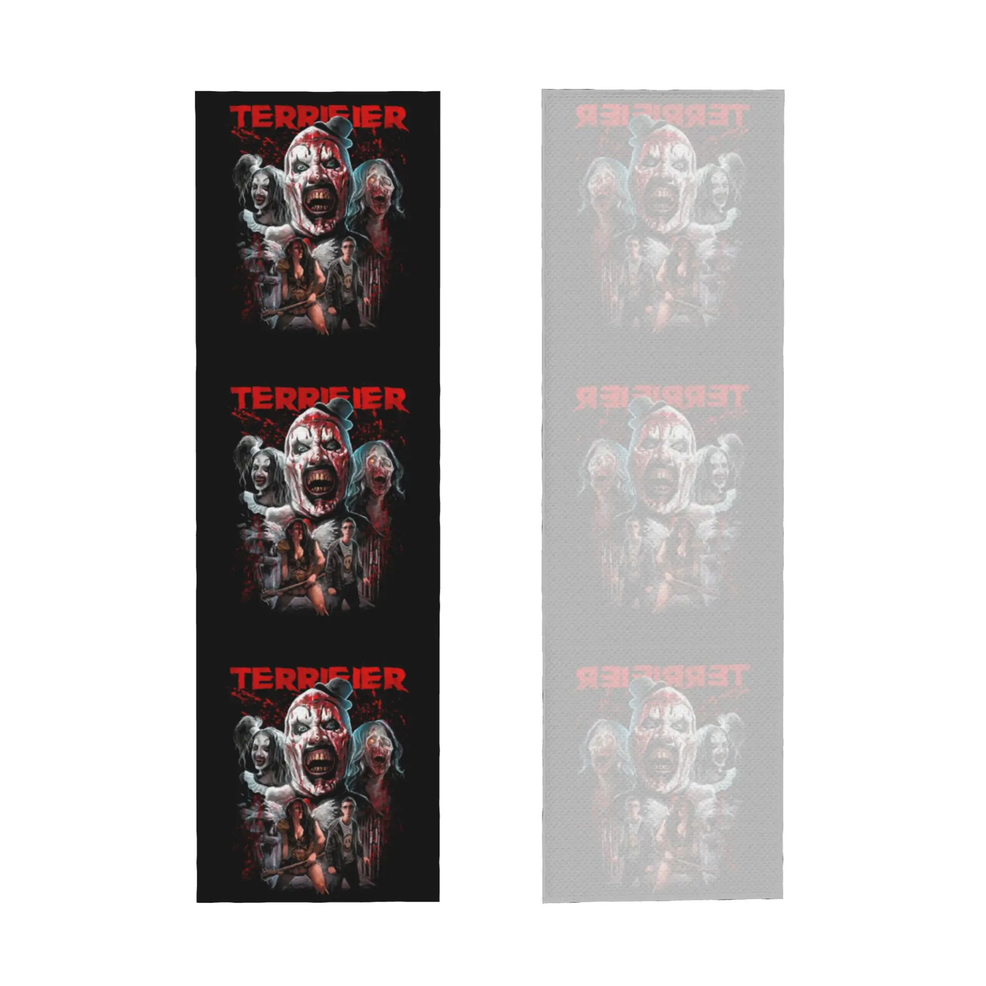 Cold Exercise Towel Halloween Terrifiers Beach Sports Yoga Towel Swimming Camping Towel Refreshing Sports Scarf Face Towels