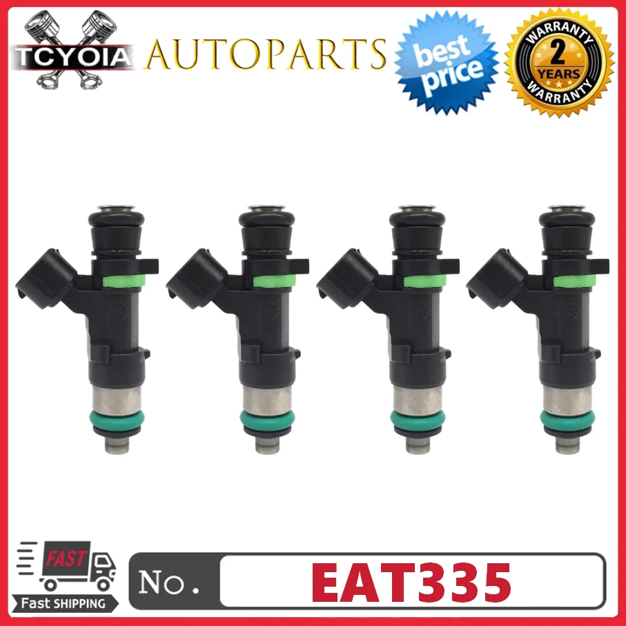 4pcs/lot Fuel Injectors EAT335 6EK-13761-00 6EK1376100 For Yamaha Outboard 115HP Engine Mitsubishi COLT 1.3 Lancer 1.6