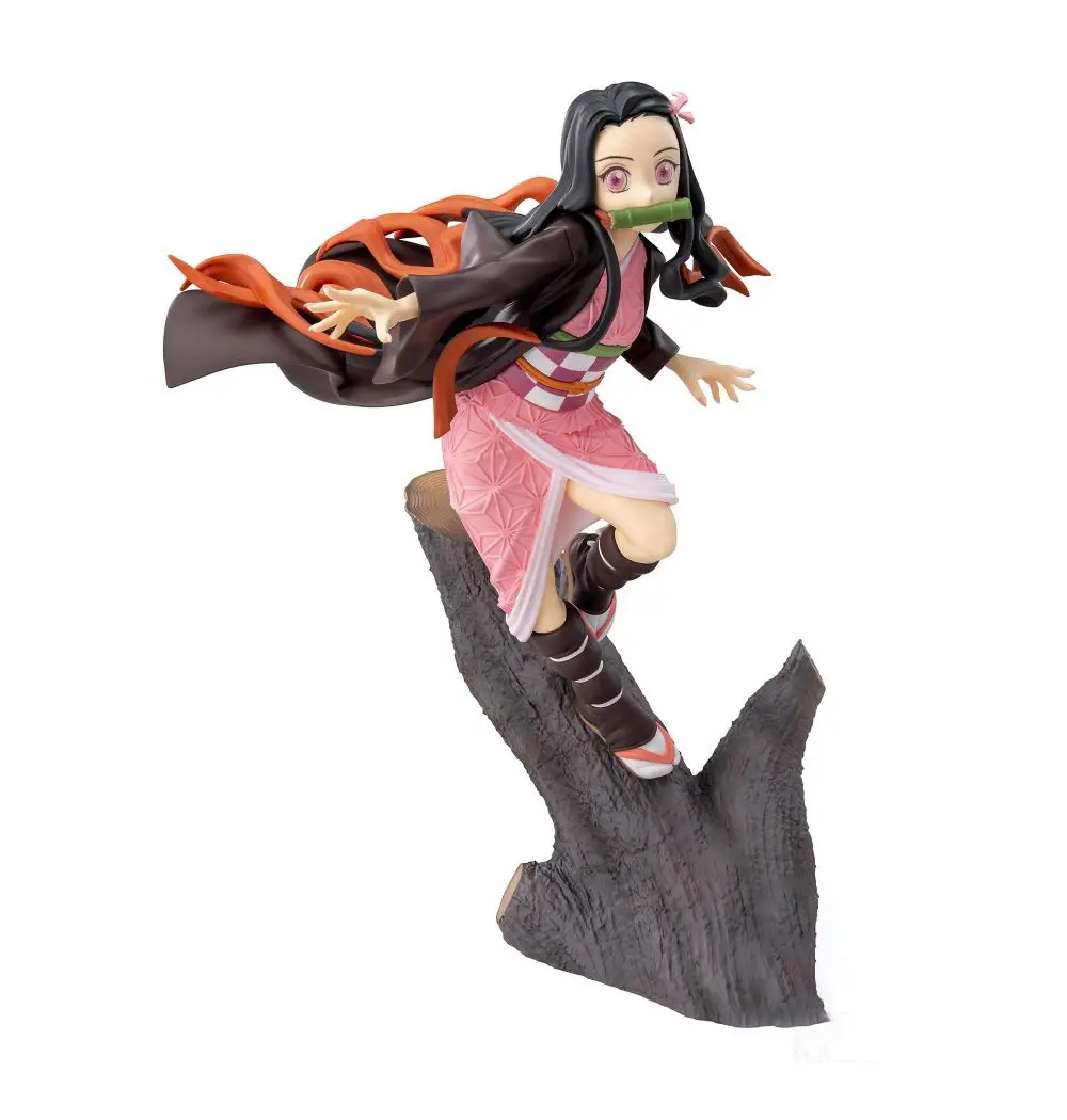 W magazynie oryginalny SEGA Xross Link Demon Slayer Kamado Nezuko pcv Anime rysunek figurki zabawki modele