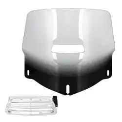 Motorcycle Windshield Windscreen Screen Standard Height Vented Wind Deflector Fit Fit for Goldwing GL1800 GL 1800 2001-2017