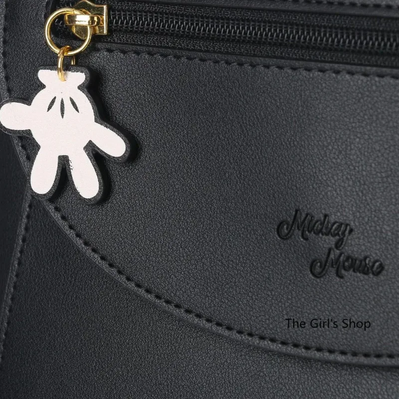 Imagem -05 - Disney-bolsa Mickey para Mulheres Desenhos Animados um Ombro Bolsa Crossbody Alta Qualidade Marca de Luxo Original Nova