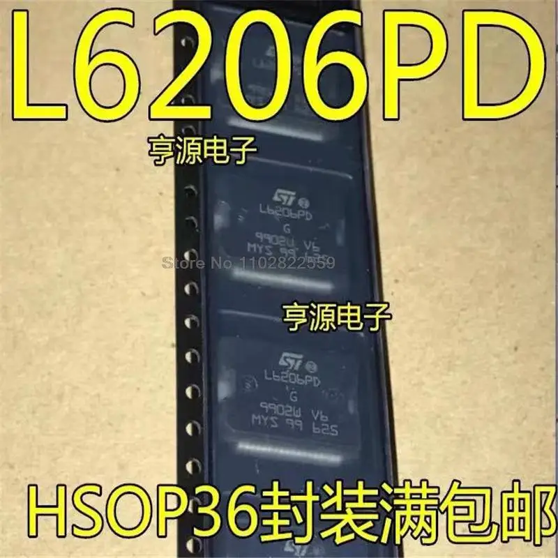 1-10 sztuk L6206PD L6206 6206PD HSOP36