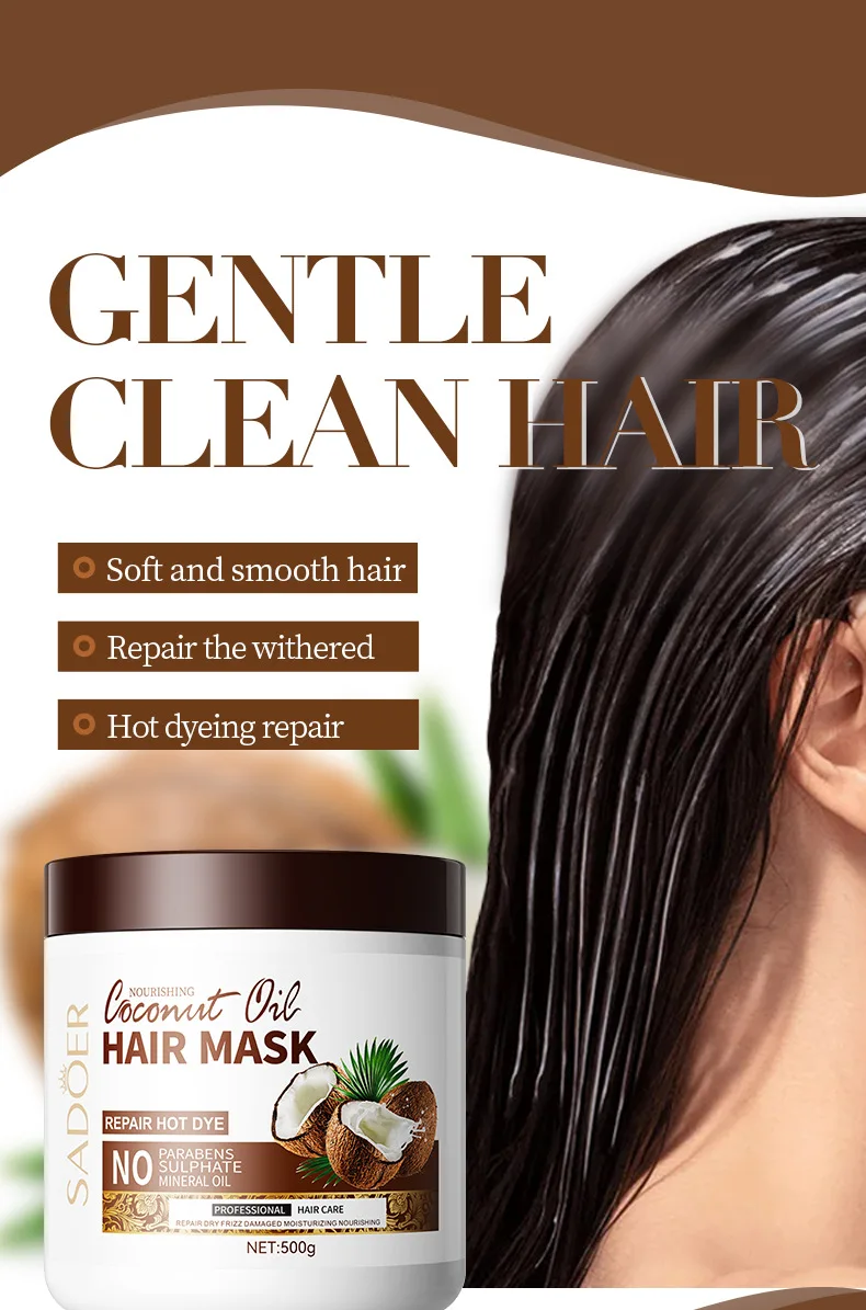 500 جرام ماسكارا دي كابيلو هيدرتانتي دي كوكو، بولمار أوس نيلز دي كابيلو فريز، رباقة سواف ريفريسنتي غير مهيج