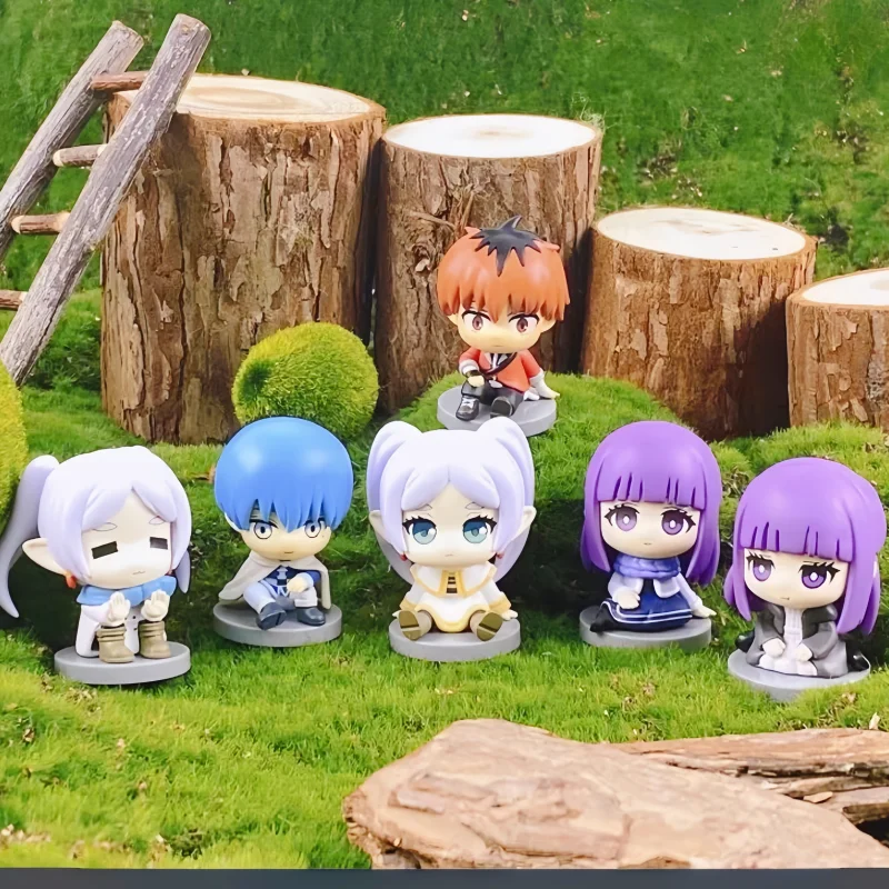 

2025 хит продаж, натуральная аниме, похоронная серия, полностью сидячая серия, слепая коробка-сюрприз, высокое качество, украшение для рабочего стола, подарки