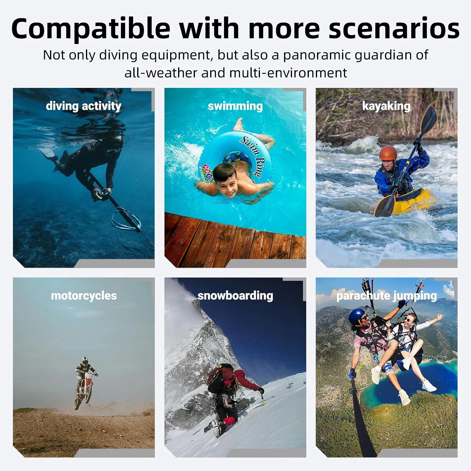 Dive Case for Insta360 X5, 60m/197ft Waterproof Housing Cover Invisible Underwater Diving Shell for Insta 360 X5 Accessories