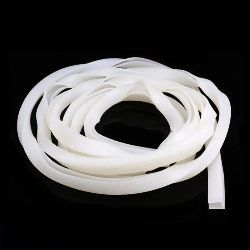 Silicone U-Shaped Sound Insulation And Anti-Collision Strip High-Temperature Glass Metal Wooden Sealing Strip