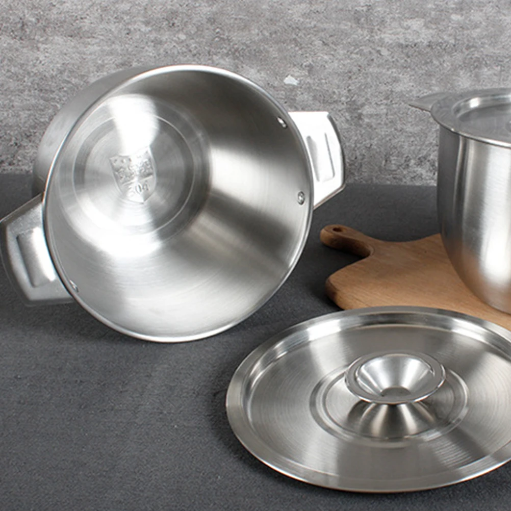 

Stainless Steel Oil Basin Smooth No Burrs Easy Clean Kitchen Storage Tank For Home Restaurant Baking Mixing Bowl Lard