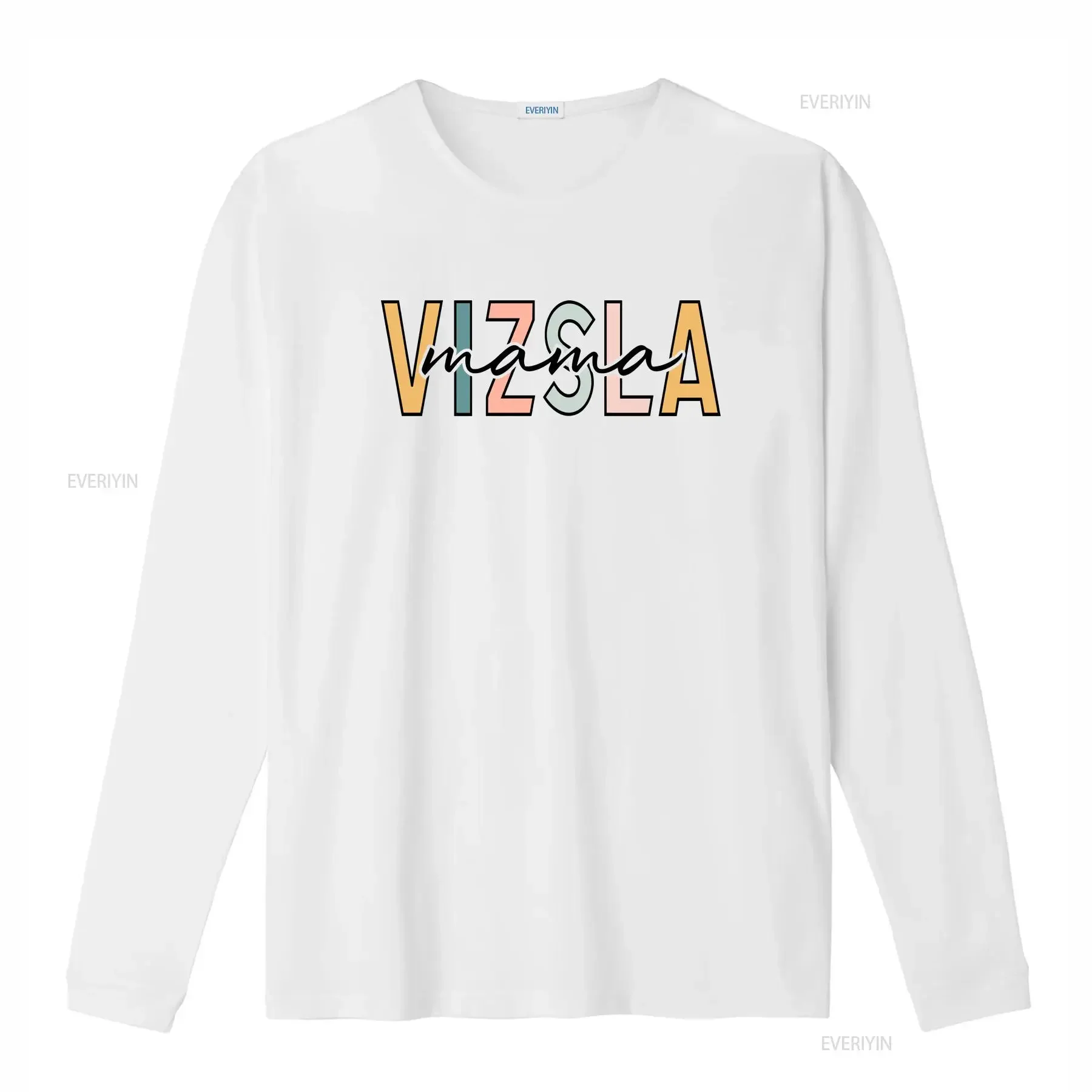 Vizsla Dog Mama T Shirt for Women Lover s Lovers Pure Breed Fur New Owner vintage Washed Comfortable fashion Stylish Soft