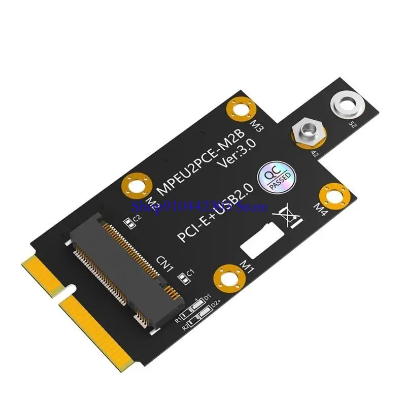 

L4MD Mini M.2 Key B to PCIE Adapter for 3G/4G/5G Module Transition Board with Double Card Slot for Desktop Laptop Accessories