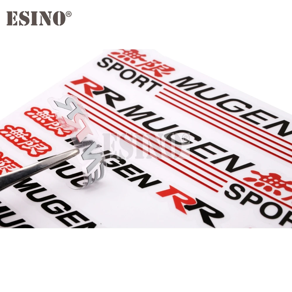 

Классическое окно автомобиля, зеркало заднего вида, дверная ручка, наклейки на кузов автомобиля, декоративные виниловые наклейки для Mugen Power Mugen R