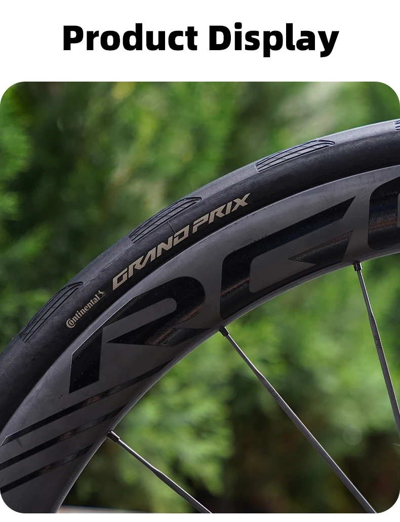 Continental Grand Prix Fahrradreifen 700c Schlauchreifen Clincher Fahrradreifen 700 X 28C/30C BlackChili Compound Fahrradzubehör – Detail 11