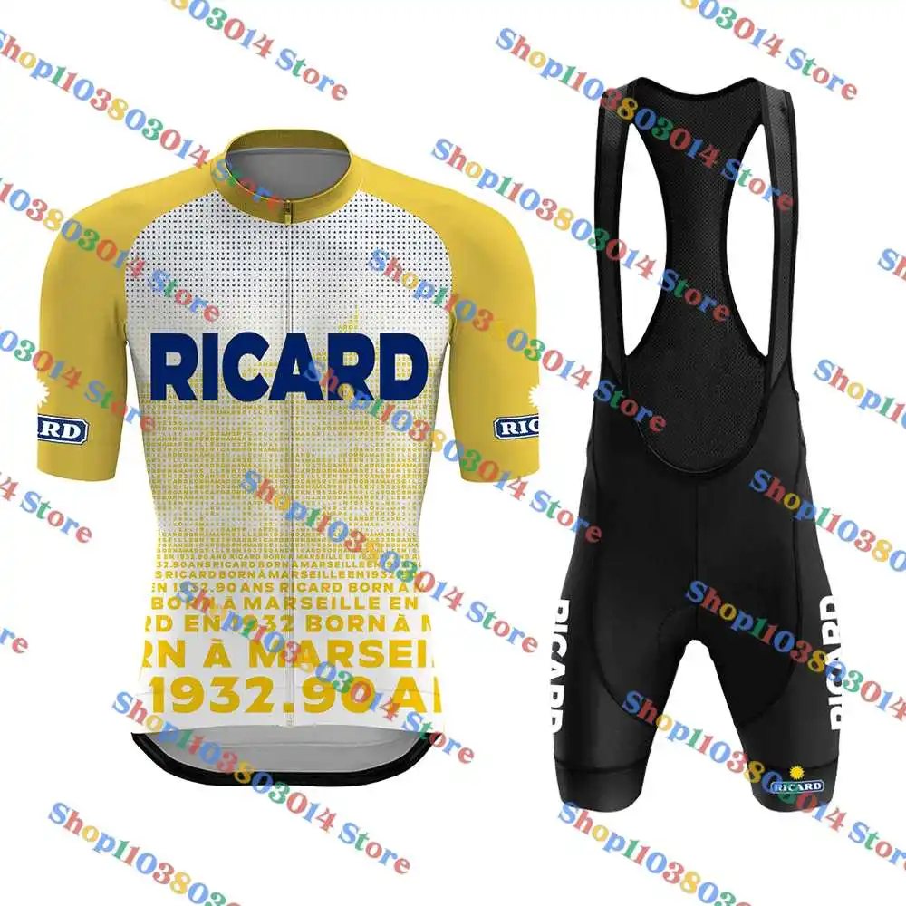 2024 Classic France Drink Team 3 Cycling Jersey Bib Short Set Completo Road Bike Clothing Dress Suit Bicycle Shirt