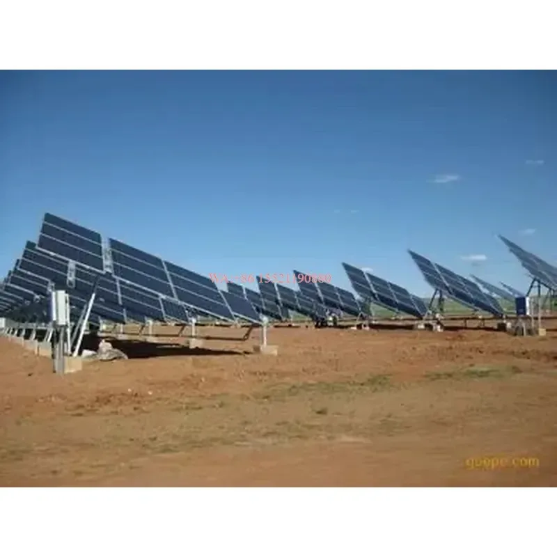 Fixed Solar Tracking System wmwmnu High Strength Single Axis Solar Tracker PV Tracking System for ...