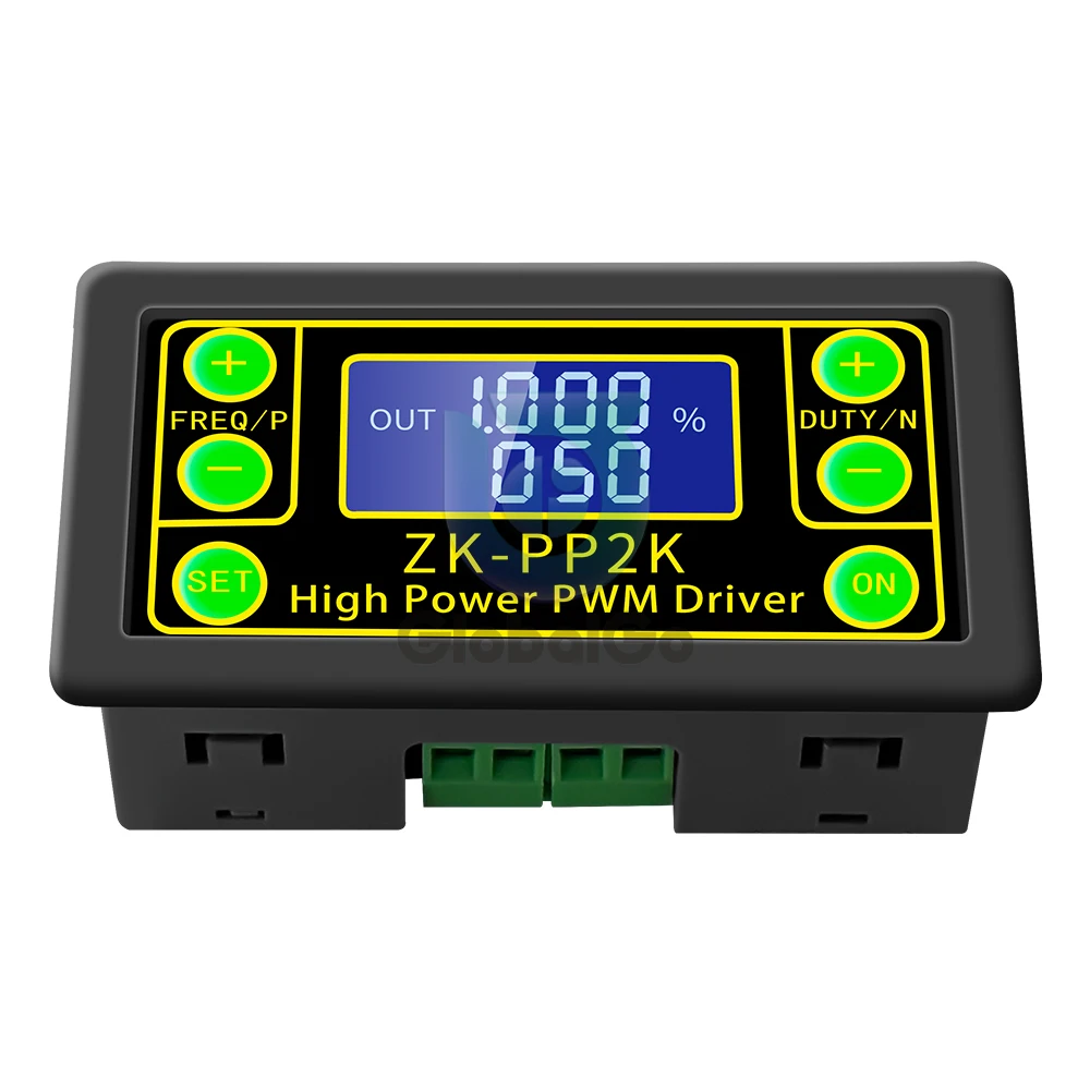 Pwm Signal Generator 8a Módulo Driver para Motor Lâmpada Dual Mode Lcd Pwm Pulso Frequência Duty Cycle Módulo Ajustável Zk-pp2k