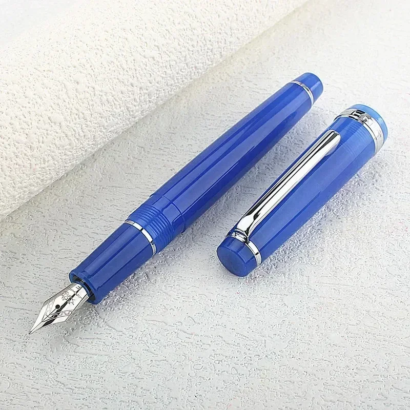 

Перьевая ручка Jinhao 82, небесно-голубое EF/F/M/изогнутое перо с конвертером для письма, бизнес-офис, подарок, чернильная ручка