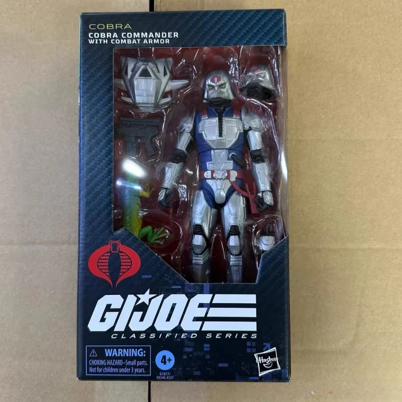 2025 G.I. original caliente. Joe Classified Series Snake Eyes Major Bludd 168 Cobra Commander con armadura de combate juguete de modelos coleccionables