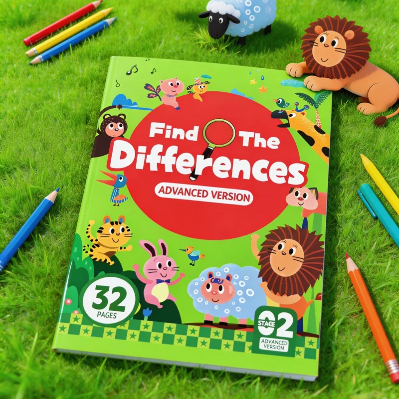 

Занимательная интерактивная книга для рисования: Визуальные задания на поиск, развивающие внимание и наблюдательность.