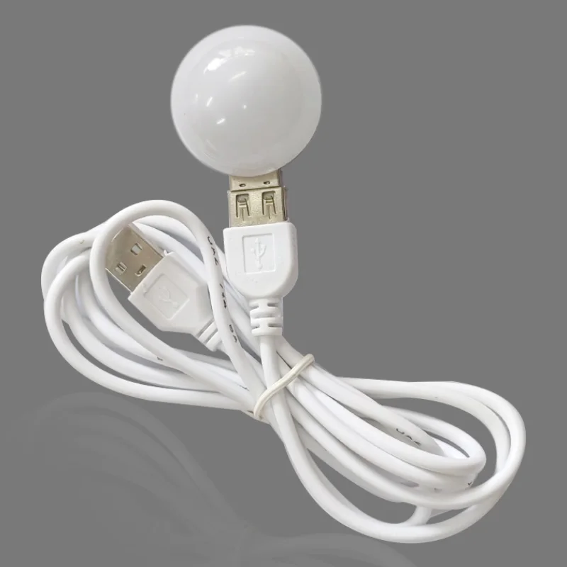 Luce morbida USB Universale Ottico Microscopio HA CONDOTTO LA Lampada Sorgente di Luce del Microscopio Biologico Illuminatori