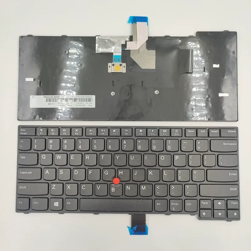 Teclado US para Notebook Lenovo IBM ThinkPad E470 E470C E475