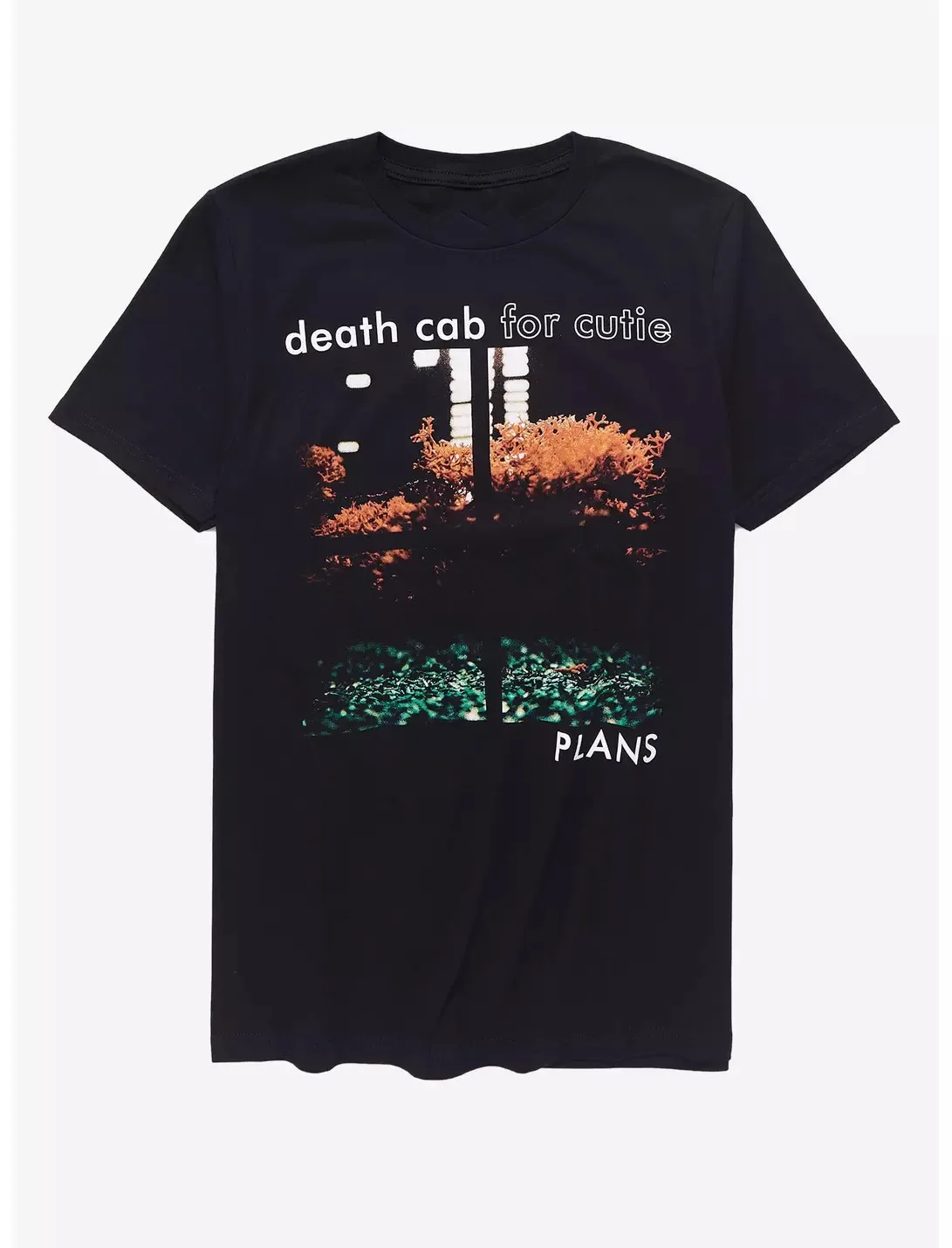 Vtg DEATH CAB FOR CUTIE Band Plans Girls Cotton Black S-5XL Unisex Shirt US098