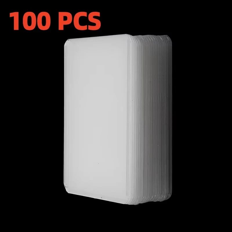20-100 Stuks Kaarthoezen Houder Pvc Game Trading Card Toploaders Hard Plastic Speelgoed Top Loaders Voor Protectors Opslag Gift
