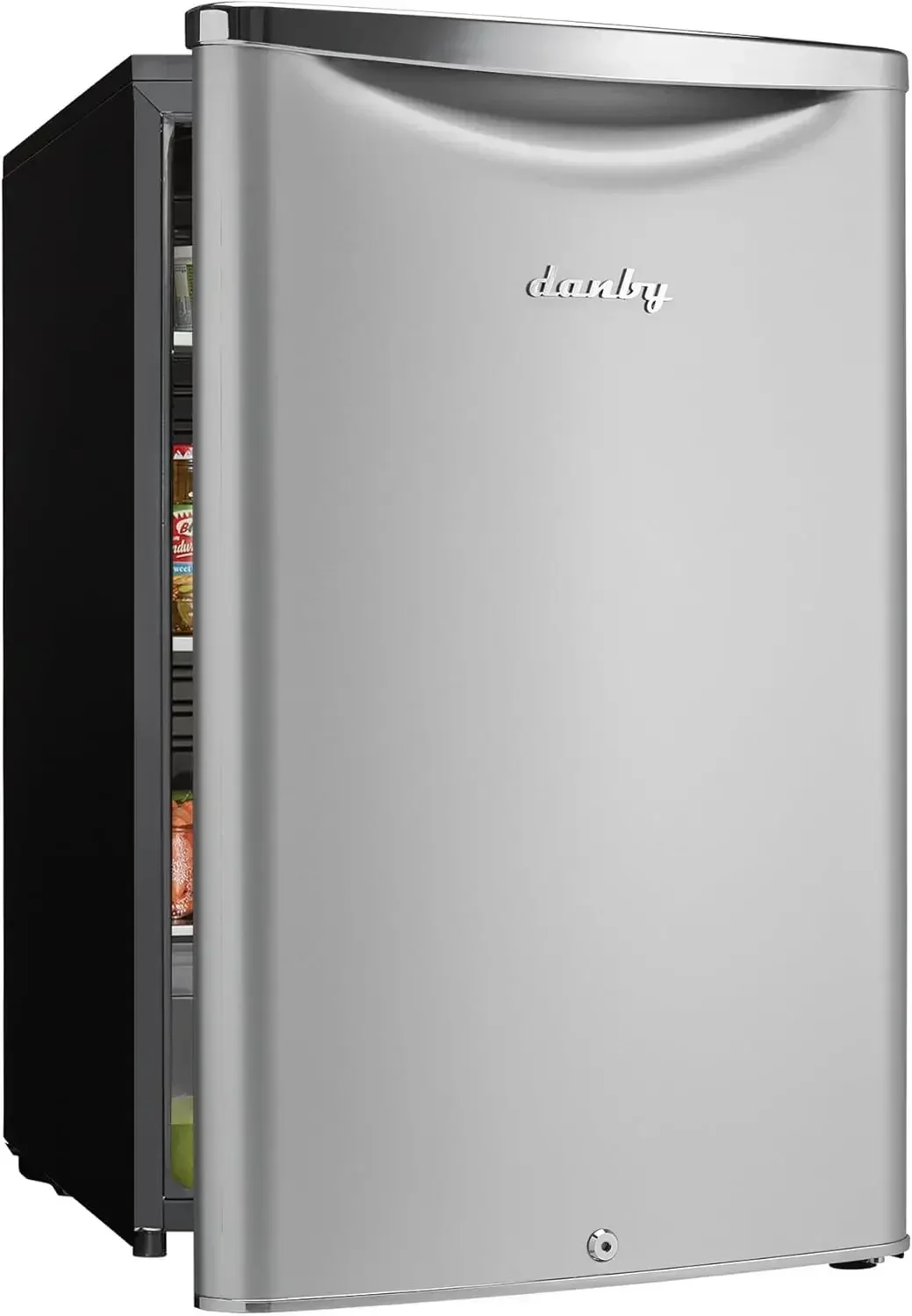 Danby DAR044A6DDB Contemporary Classic 4.4 Cu.Ft. Mini Fridge, Compact Refrigerator for Bedroom, Living Room, Bar, Dorm, Kitchen