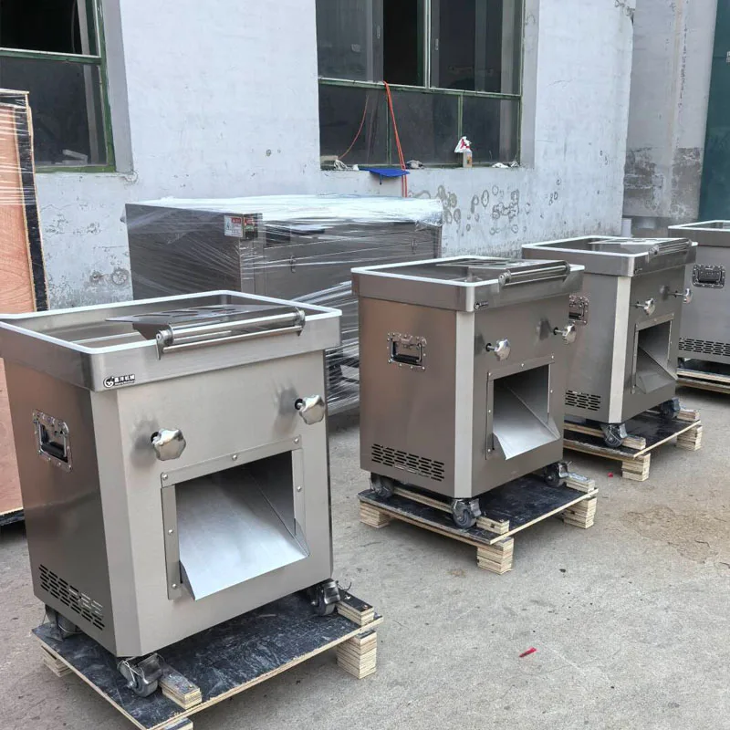 

High-performance Industrial-grade Meat Cutter specialized in Beef Jerky Manufacturing Machines
