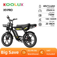 KOOLUX X9 PRO Adult  Electric Bicycle Men's E-City Ebike City 750W 48V 31.2Ah Battery 20\