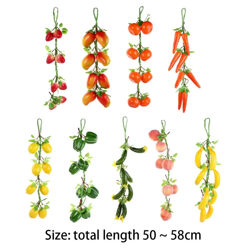 

1pc Plastic Photography Props Fruit Plants DIY Fake Vegetables Artificial Vegetables Artificial Fruit Wall Decor