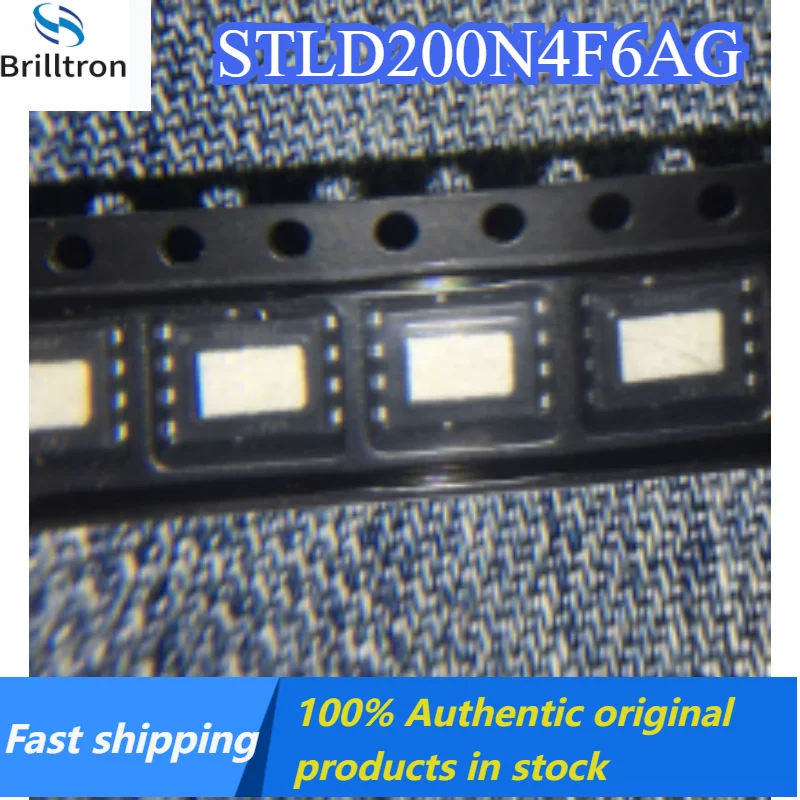 2-10PCS New STLD200N4F6AG 40V 120A QFN8 (MOS) High Current Low Internal Resistance Brand New, Original, in Stock