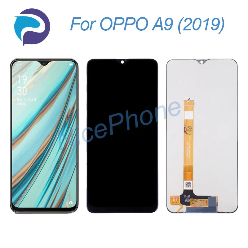 

for OPPO A9 LCD Display Touch Screen Digitizer Assembly Replacement 6.53" PCAM10, CPH1938 A9 2019 Screen Display LCD