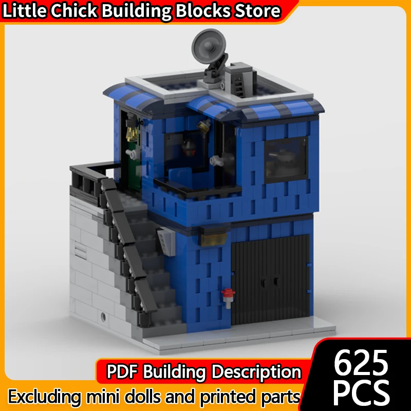 

City Street View Model MOC Building Bricks Apartment With Garage Modular Technology Children Holiday Gifts Assemble Toys Suit