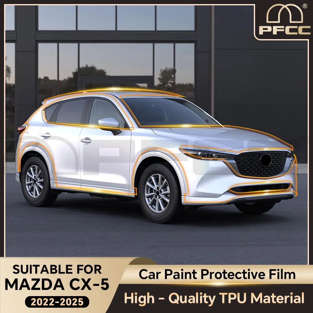 

PPF TPU Paint Protection Film Car Body Sticker Anti-scratch Protective PPF Accessories For Mazda CX5 CX-5 2022 2023 2024 2025