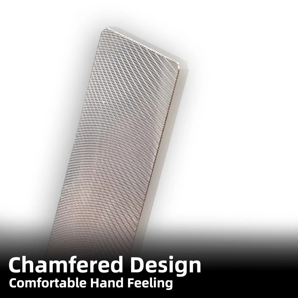 GK Model Handheld Metal Sanding File Rapid Cutting Fine Abrasions Rust Resistant Washable Comfortable Grip