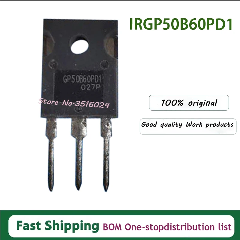 

10PCS/lot IRGP50B60PD1 GP50B60PD1 TO-247 100% NEW