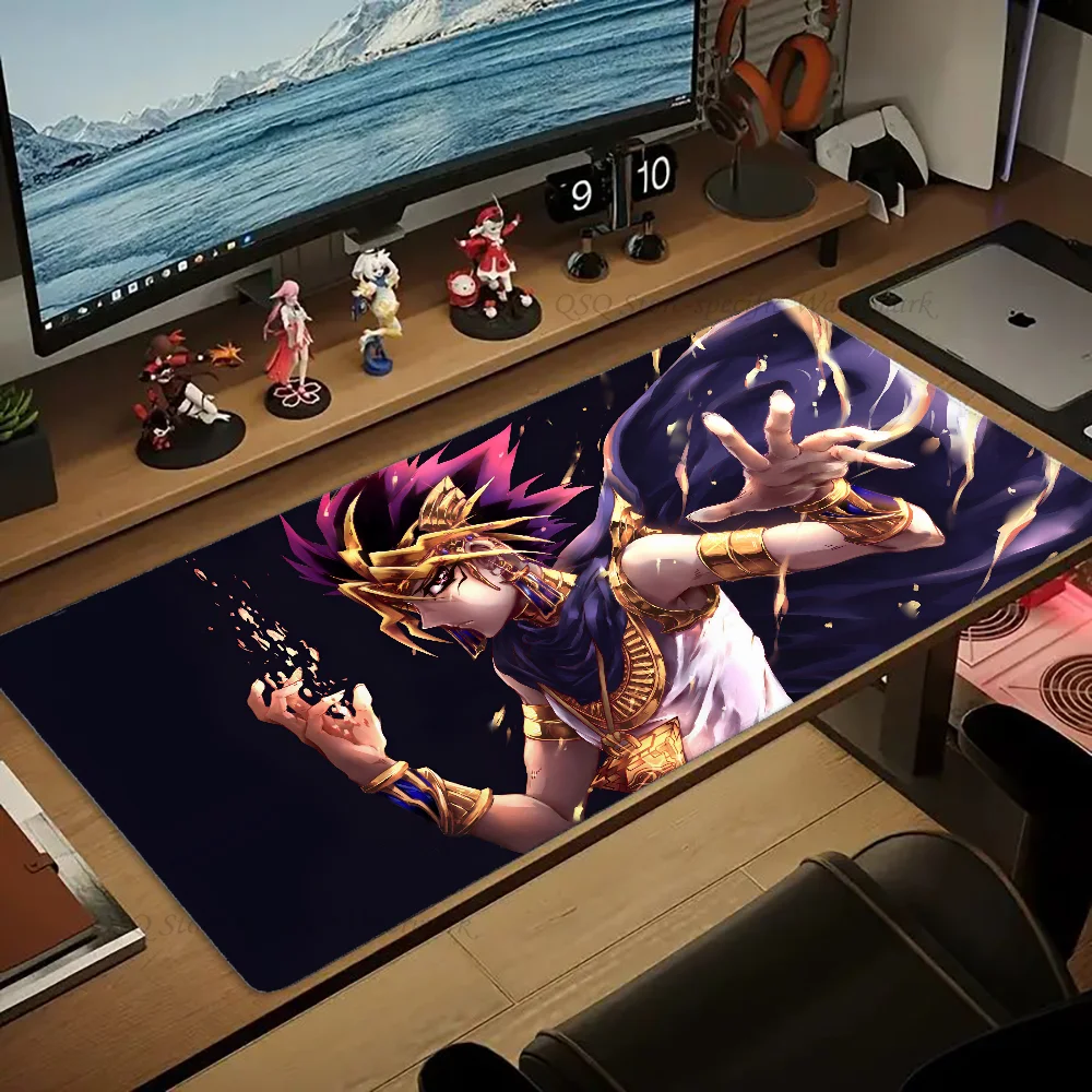 Y-Yu Gi Oh Anime Mousepad Mouse Mat Desk Mat With Pad Gaming Accessories Prime Gaming XXL Keyboard Pad Padding Mat