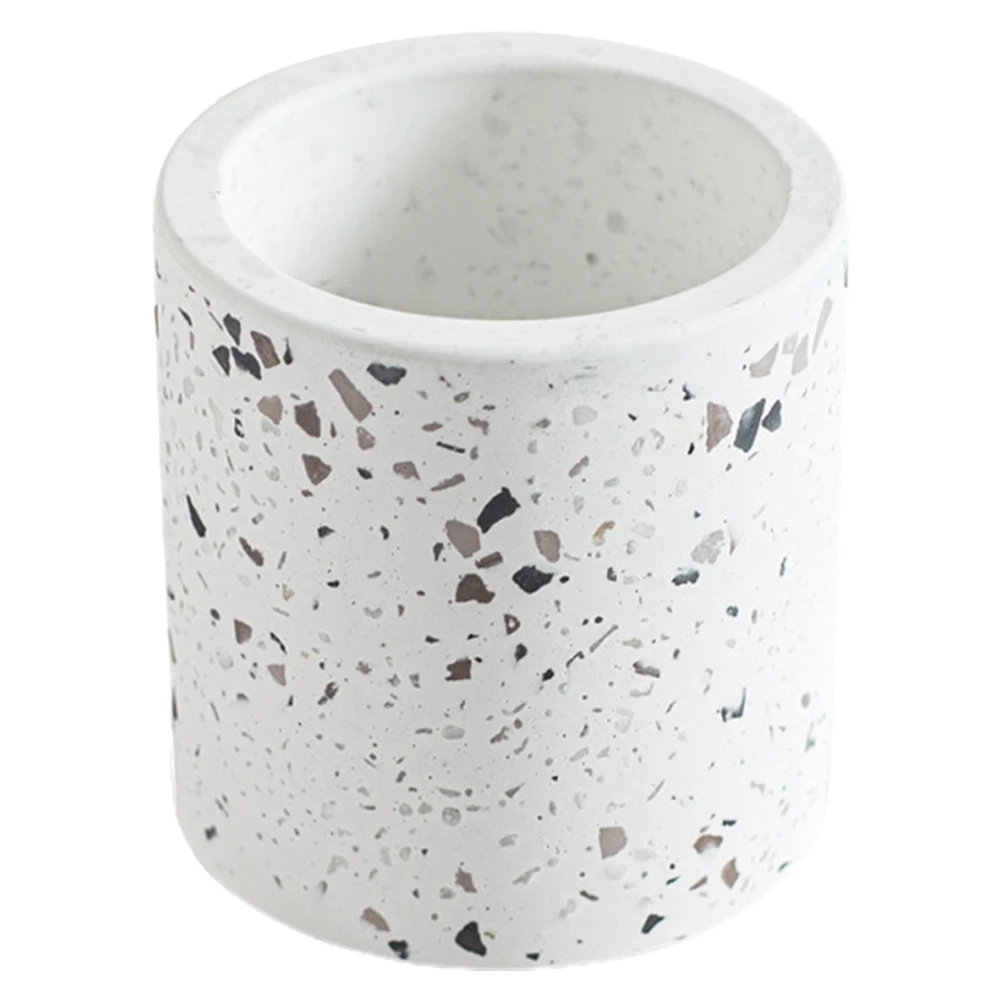 

Toothbrush Cup Bathroom Storage Organizer Practical Space Saving Easy Clean Multi Purpose Decor Kitchen Utensil Holder